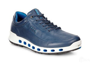 ECCO 透氧2.0 系列 系带鞋 全皮设计 带有打孔鞋面 舒适透气